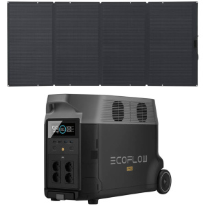 Kit Power Station EcoFlow DELTA PRO + Panou Solar 400W - Economie MINIM 2100 lei